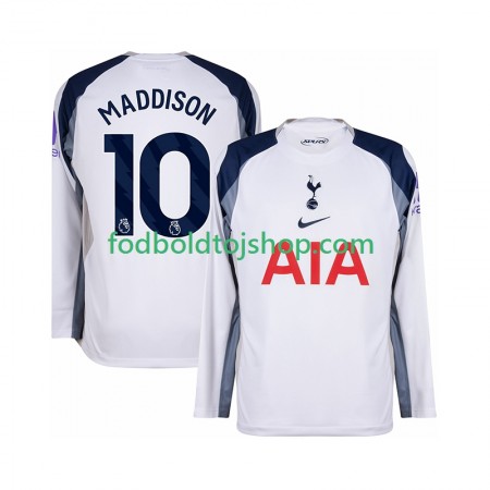 Tottenham Hotspur Maddison 10 Hjemme trøje 2025-26 L/S